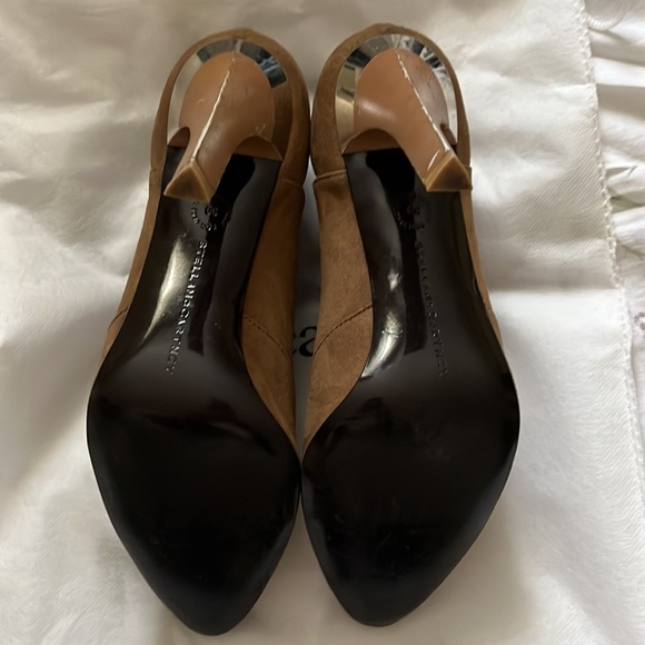 Stella McCartney Authentic Rare brown suede silver ankle closure booties - Picture 3 of 7